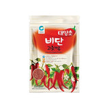 Chung Jung One Gochugaru 1.1 lb, Premium Korean Bidan Red Chili Pepper Powder Gochugaru (Coarse, 1.1 Pound (Pack of 1))