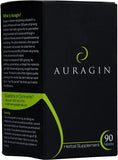 Auragin® Authentic Korean Red Ginseng – Made in Korea – 6 Year Roots – No Additives or Other Ingredients – 100% Red Panax Ginseng in Every Tablet